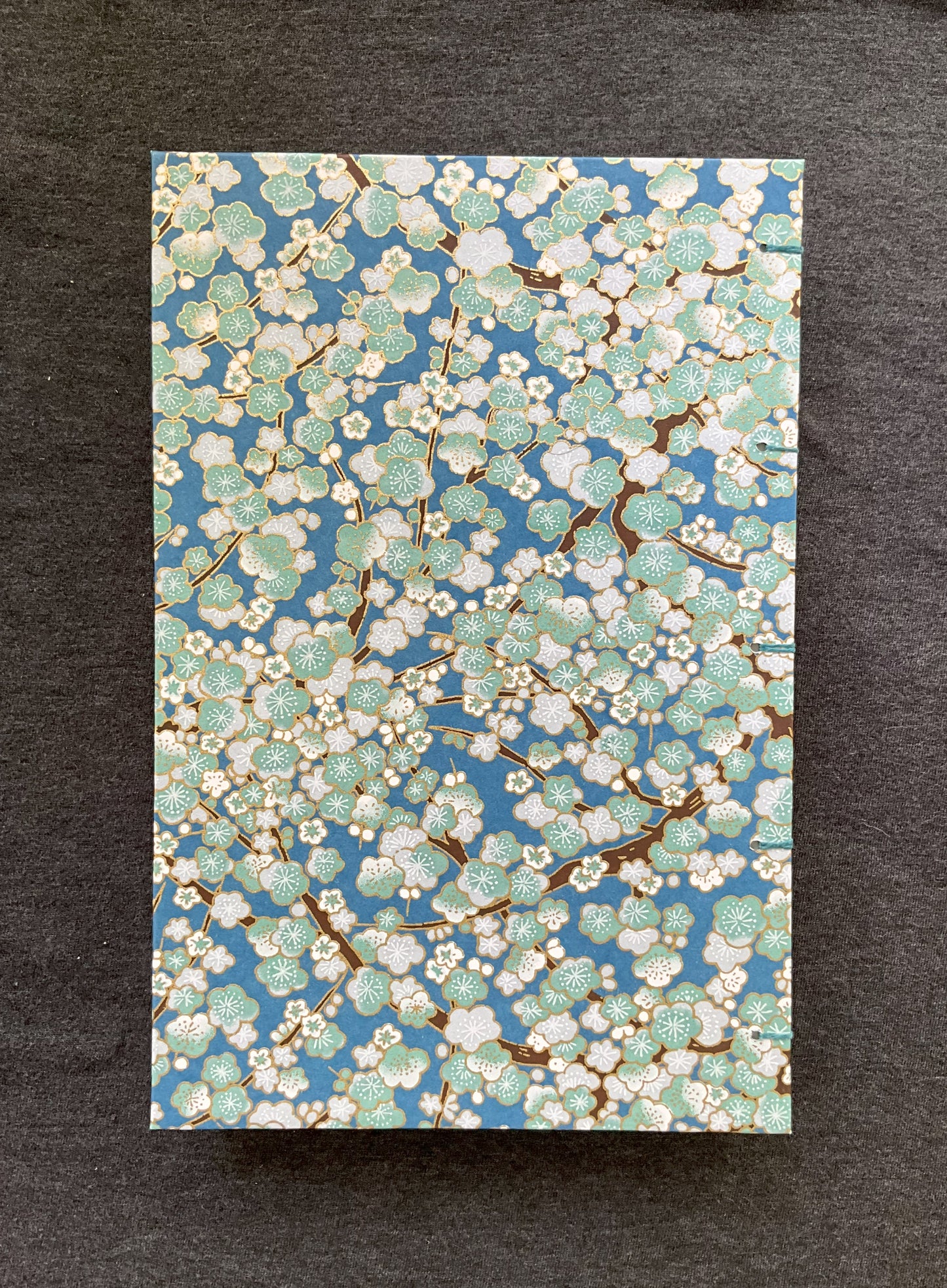 Blue Yuzen Paper Cover